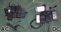 AC wall transformers and DC switching power supplies